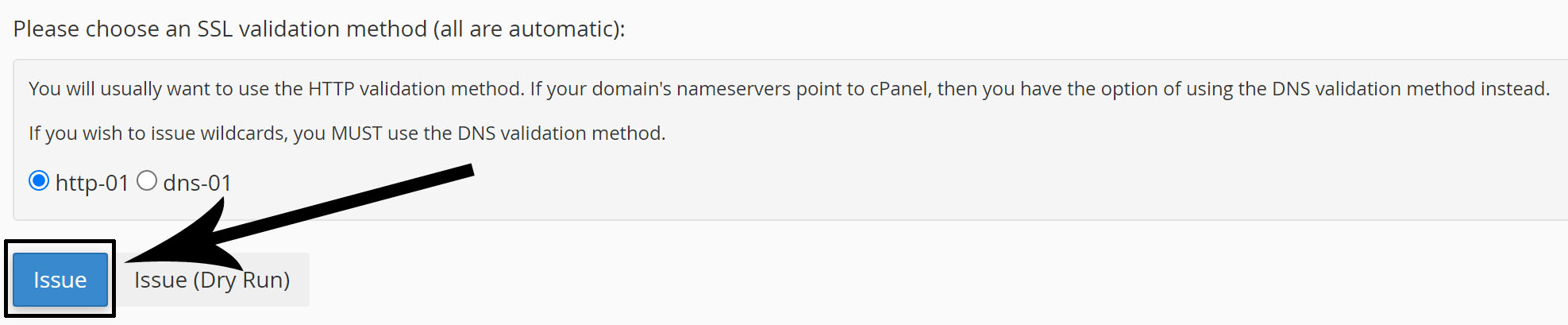 Install Let’s Encrypt SSL in cPanel